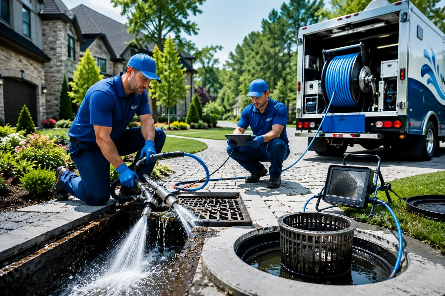 Local outdoor drain cleaning professionals in Erwinville, LA